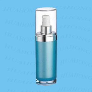 oval acrylic lotion bottle